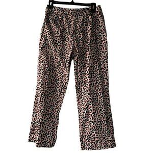 etcetera 4 pants pink black print